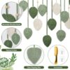 Large Green Boho Macrame Wall Hanging Tapestry