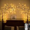 LED Willow Vine Fairy Lights with Remote, 144 Lights