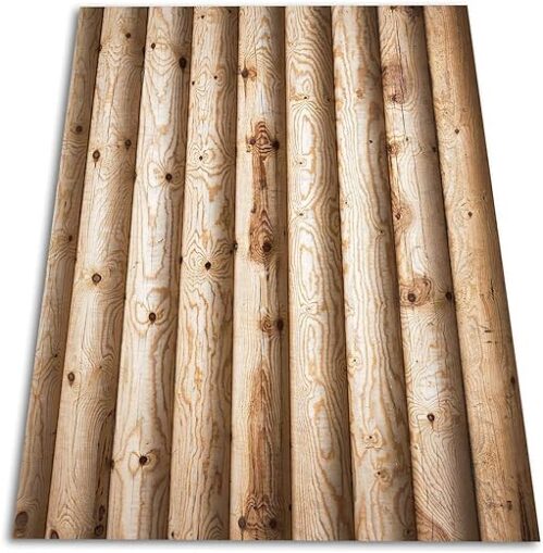 Modern Pvc Kitchen Mat, Wood Design, 300X152 Cm
