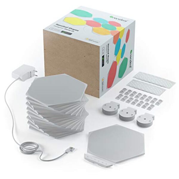 Modulare RGBW Sechseck-LED-Panels - Musik & Touch Sync