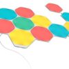 Modulare RGBW Sechseck-LED-Panels - Musik & Touch Sync