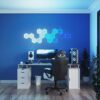 Modulare RGBW Sechseck-LED-Panels - Musik & Touch Sync