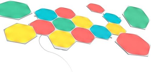 Modular Rgbw Hexagon Led Panels - Music &Amp; Touch Sync