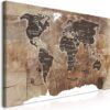 murando XXL World Map Canvas Art