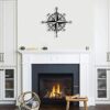 Nautical Compass Metal Wall Decor (28x28 cm)‍