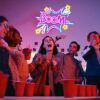 Neon Boom LED Sign - USB Powered Wall Decor