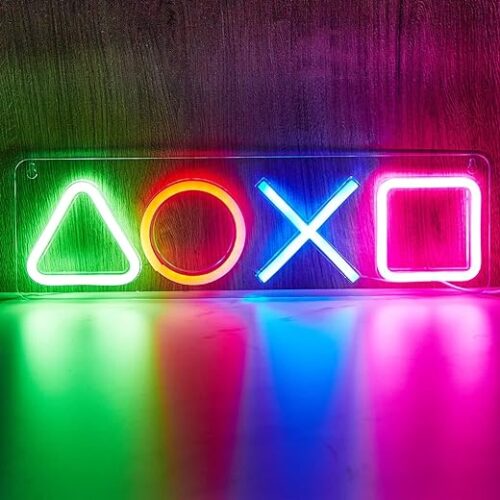 Neon Gaming Room Led Sign, Usb-Powered