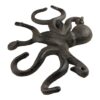 Oktopus Garderobenhaken aus Gusseisen - Nautische Dekoration