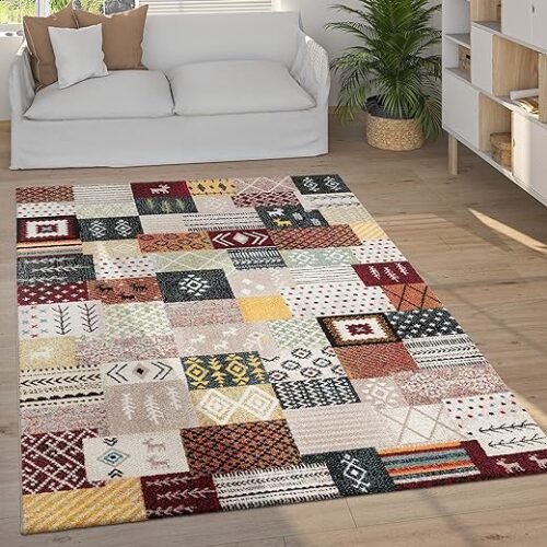 Paco Home Moderner Loribaft-Teppich