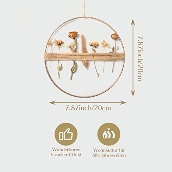 Pampas Grass DIY Wreath - 20 cm Pack of 2