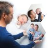 Personalized Hexagon Photo Collage - Modern Wall Decoration