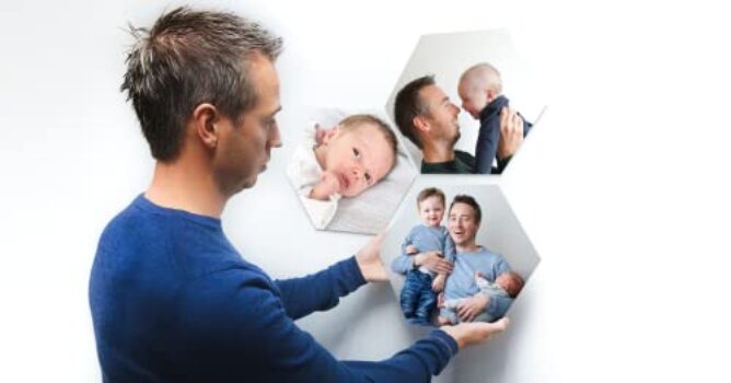 Personalized Hexagon Photo Collage - Modern Wall Decoration