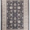 Rot, Beige, Creme Traditioneller Orientteppich mit Blumenmedaillons