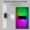 RGB Wall Lamp, 12 Colors, Remote Control, Wireless