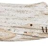 Rustic Wooden Whale Wall Sculpture - 29.5 Inches