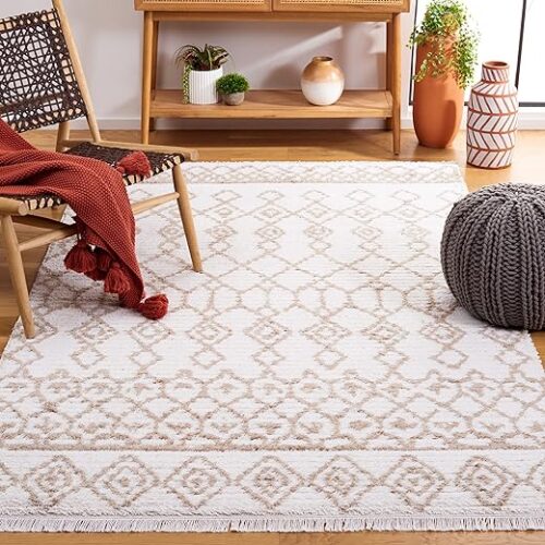 Safavieh Augustine Boho Teppich Beige Elfenbein