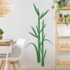 Self-Adhesive Bamboo Wall Tattoo, XXL – Easy Apply