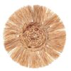 Set of 3 Raffia Wall Decor - Beige