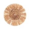 Set of 3 Raffia Wall Decor - Beige