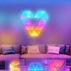 Smart RGBIC LED-Wandpaneele - 9 Dreiecke