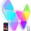 Smart RGBIC LED-Wandpaneele - 9 Dreiecke