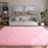 Soft Shaggy Pink Rug - 160 x 230 cm