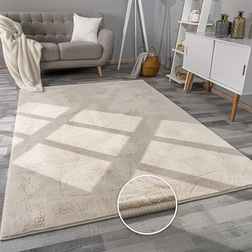 Soft Washable Faux Fur Rug, 30Mm Pile