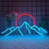 Sunrise Sunset Mountain Neon Sign - Dimmable LED