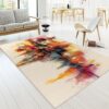 Tt Home Soft Modern Living Room Rug