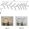 Twinkling Willow Vine Fairy Lights, 144 LEDs, USB