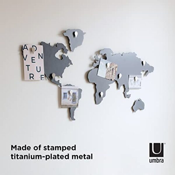 Umbra Mappit Magnetische Weltkarte