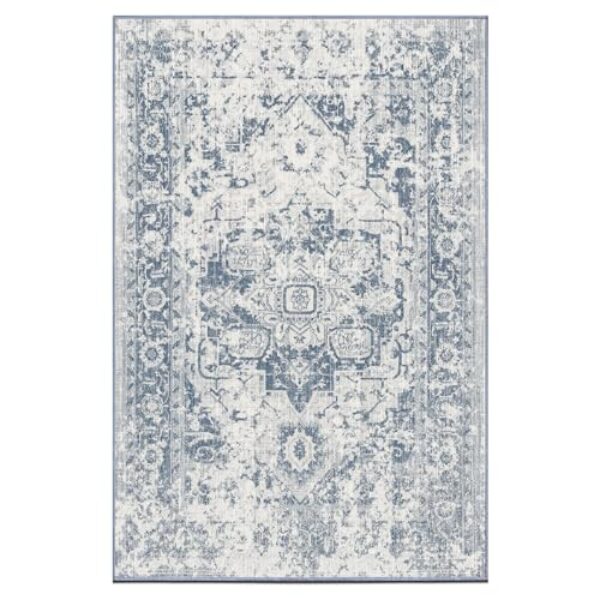 Vintage Smoke Blue Non-Slip Rug - 200x300 cm