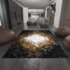 Vip Leder Rindsleder Patchwork-Teppich