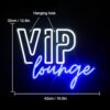 VIP Lounge Neonschild - USB, LED, einfaches Aufhängen