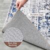Waschbarer böhmischer Vintage-Teppich - 80x150cm