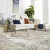Washable Boho Oriental Rug - Non-Slip, 8x10 ft