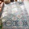 Waschbarer Vintage Orientteppich, 190x280 cm
