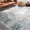 Waschbarer Vintage Orientteppich, 190x280 cm