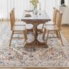 Waschbarer Vintage-Teppich - Beige, 120x170cm