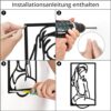 Winter Shore Abstrakte Metallwandkunst [3er-Pack]